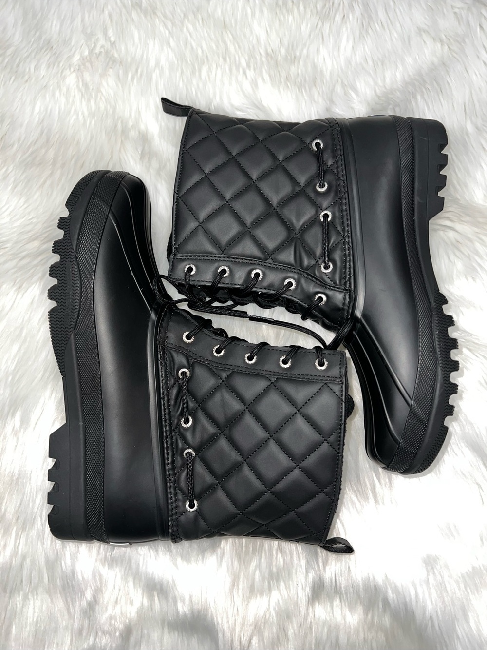 SPERRY Top Sider Gosling Quilted Boots Waterproof Blk., STS83693, Women's Sz 11 - Picture 6 of 13